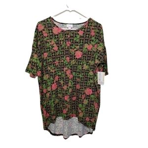 NWT LuLaRoe Irma Tunic,  Floral, Size XS